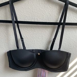 Savage X Fenty Black Strapless Bra